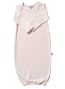 Babu: Babu Organic Baby Bundler Sleep Sack Shell Pink