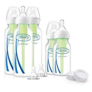Dr Browns: Dr Brown’s Narrow Neck Feeding Set Option+