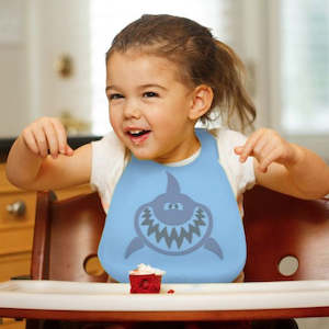 Bibs: Make My Day Baby Bib Owl - Shark