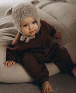 Jumpsuits Stretch Grows Body Suits: Organic Zoo Soil High Neck Onesie