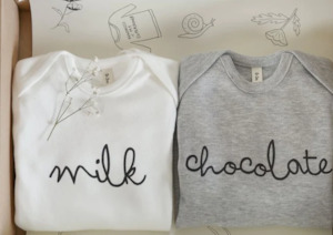 Organic Zoo Playsuit- Milk & Chocolate