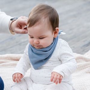 Little Linen Company: Little Linen Company Jersey Bib 2pk