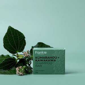 Skin Care: Frankie Apothecary Kumarahou + Kawakawa Shampoo Bar 80g
