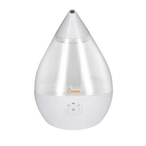 Vaporisers Diffusers: Crane Droplet 1.9L with Vapour Pad Tray - Clear