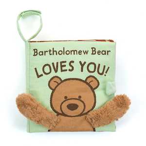 Play Time: Jellycat Bartholomew Bear Loves You Book