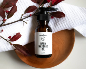 Natural Remedies: The Nude Alchemist Baby Massage Oil