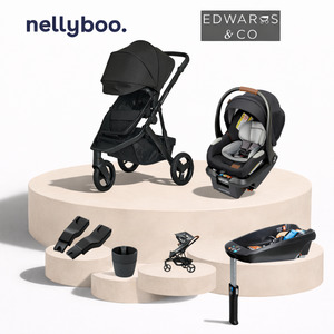 Edwards & Co Oscar Nu Starter Bundle with Maxi-Cosi Mico Luxe+ Capsule & Base