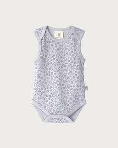 Babu Singlet Bodysuit - Ditsy Floral