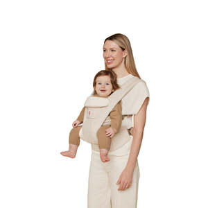 Wearing Carriers Wraps: Ergobaby Omni Deluxe - Softweave Linen