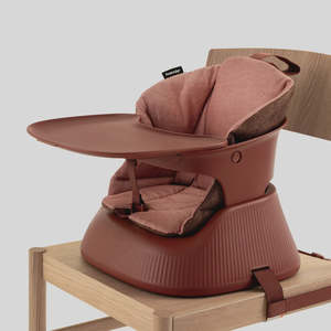 Travel Cots Highchairs: Hannie Portable Highchair - Mahogany Red