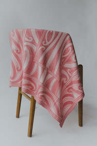 Out About: Hawaiiki Pēpi Te Piringa 100% Organic Cotton Blanket - Pink