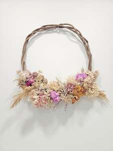 Dried Flowers: Welcome Home Wreath (Dried)
