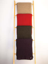 Ribbed Throw Possum Merino
