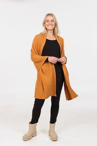 Womens Merino: RIBBED WRAP NE860