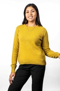 Womens Merino: POSSUM & MERINO CREW NECK JUMPER KO575