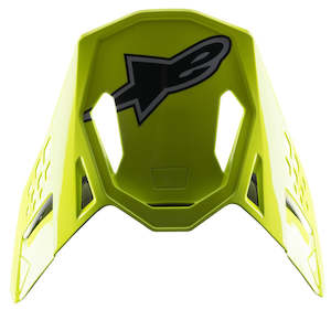 ALPINESTARS: Visor S-M8 Factory Black/Yellow Fluoro/Blue