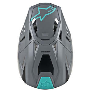ALPINESTARS: Visor S-M8 Radium Gray/Teal