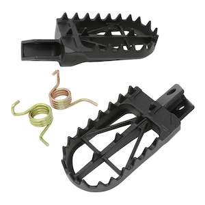 Foot Pegs Mounts: Zeta Wide Foot Pegs CrMo Mid CRF125F '19-