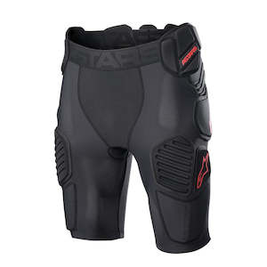 Shorts: Bionic Pro Protection Shorts Black/Red XL