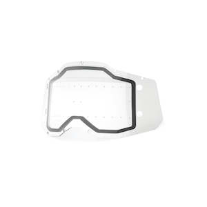 Racecraft 2/Accuri 2/Strata 2 Forecast Lens - Dual Pane w/Bumps - Clear