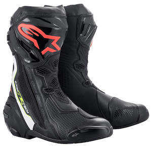Boots: Supertech R Boots Black/White/Red Fluoro/Yellow Fluoro 46