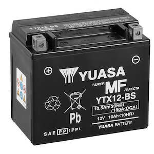 Batteries Mounts: YUASA Factory Activated - Non-DG
