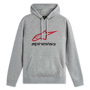 Always Hoodie v3 Grey Heather/Red M