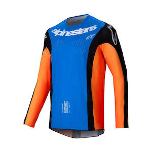 Jerseys Shirts: Techstar Melt Jersey Orange/Blue XXL