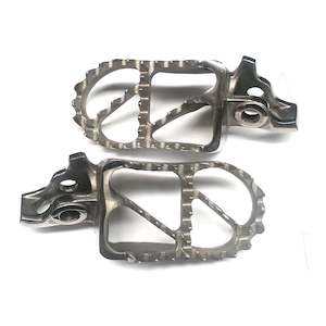 WHITES FOOT PEG WIDE MX YAM YZ85 TO YZF450X