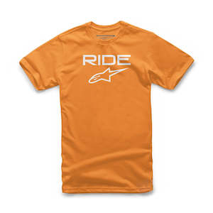 Kids Ride 2.0 Tee Orange/White S