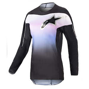Jerseys Shirts: Stella Fluid Jersey Black/Frozen Purple M