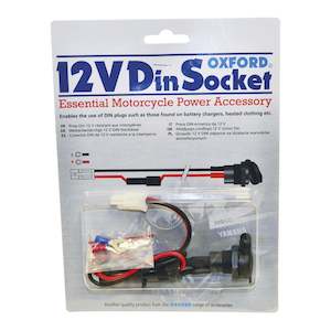 Electrics: Oxford 12 Volt DIN Power Socket (For 18mm Plugs)