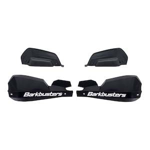 Fairing Body Work: Barkbusters Handguard VPS - Black / White (Plastic Guard Only)