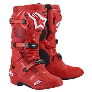 Tech-10 MX Boots Red 12