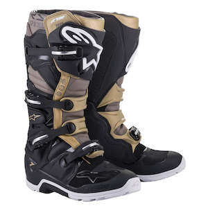 Tech-7 Enduro Drystar Boots Black/Gray/Gold 10
