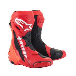 Supertech R Boots Bright Red/Red Fluoro 42