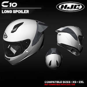 Lubricants Coolants: HJC C10 Long Spoiler