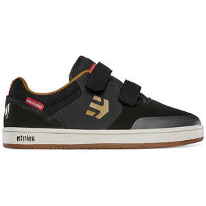 Kids Riding Gear: ETNIES LITTLE KIDS MARANA X INDY [BLACK] SHOES