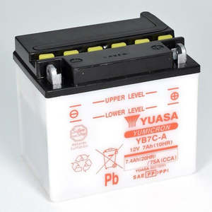 YB7C-A DG Battery with 0.6ltr acid pack Yuasa (YB7CAPK)