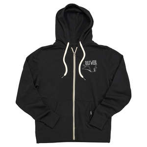 Hoodies: BILTWELL ZIP HOODIE [OOPS BLACK]