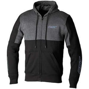 Hoodies: RST TEAM ZIP THROUGH CE TEXTILE HOODIE [BLACK] 40 S