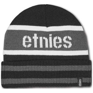 Beanies: ETNIES HILLCREST BEANIE [BLACK] OS