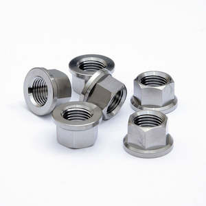 Titanium Sprocket Nut Titanium M10X1.5 - 5 pack (RGN03TI/5)