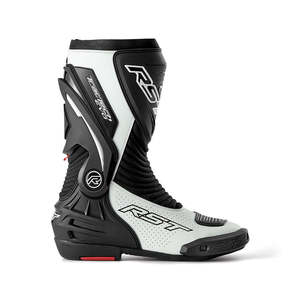 Boots: RST TRACTECH EVO D3O CE BOOT [BLACK/WHITE]