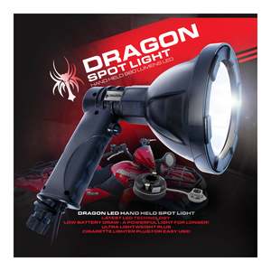 Goggles: WHITES HANDHELD CREE LED SPOTLIGHT 5" LENS