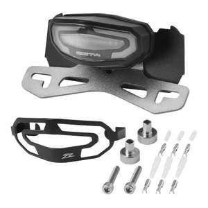 Goggles: Zeta LED Line Tail Light Holder Kit - Clear Lens - Honda CRF450L ('19-), CRF450R