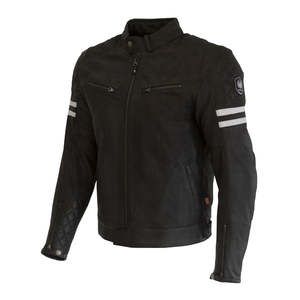 Jackets: Merlin Hixon II leather jacket - black