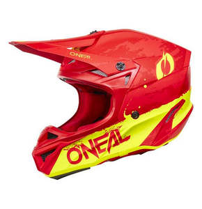 Helmets: O'Neal 2027 5SRS PAINT Helmet - Red/Neon