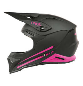 O'Neal 1SRS SOLID Helmet - Black/Pink