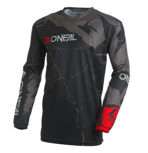 O'Neal 2027 Youth ELEMENT Acid Jersey - Black/Grey